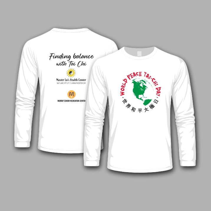 World Peace Tai Chi Day long sleeve tshirt